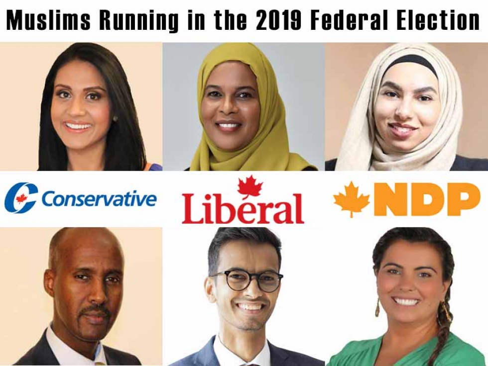 Muslim Canadians Running in the 2019 Federal Election
