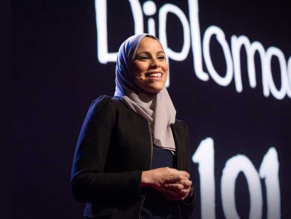 In 2015, Alaa Murabit was a speaker at TEDWomen in Monterey, California.