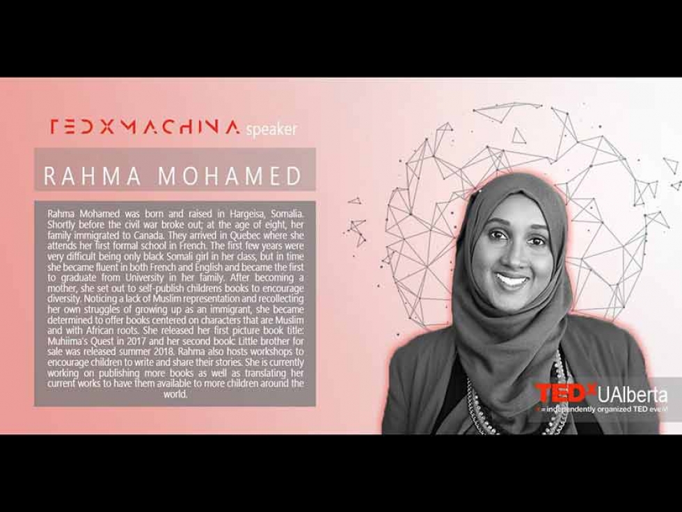 Rahma Mohamed on the Challenges Faced by Minorities at TEDxUAlberta 2019