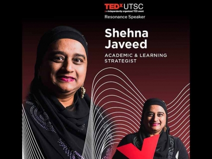 Shehna Javeed on the Challenges Newcomer Students Face in Academia at TEDxUTSC 2019