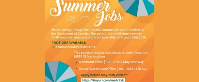 Muslim Food Bank and Community Services (MFBCS) Summer Student Positions (Canada Summer Jobs)