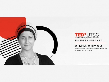 Aisha Ahmad on The Age of Heroes at TEDXUTSC 2017
