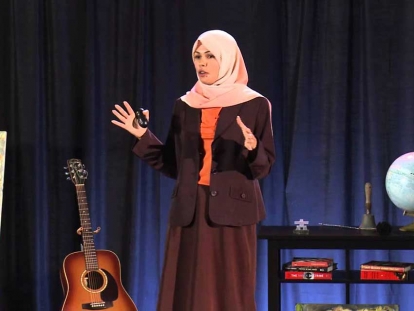 In 2014, Arab Canadian Chemistry Professor Hind Al-Abadleh spoke at TEDxLaurierUniversity, in Waterloo, Ontario.