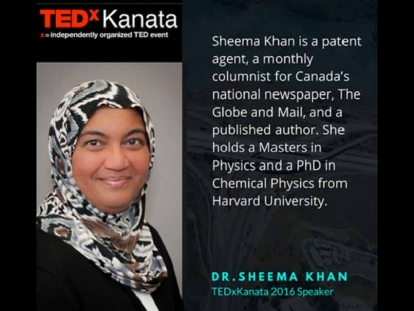 Sheema Khan on Writing Your Own Story at TEDxKanata 2016