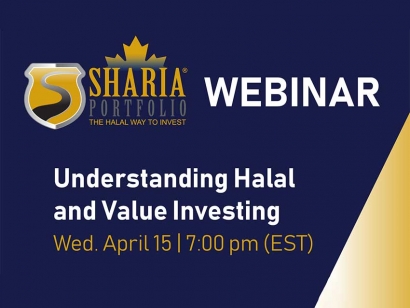 Watch ShariaPortfolio Canada's Understanding Halal and Value Investing Webinar